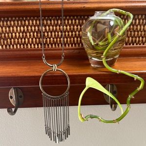 Brass Pendant Necklace